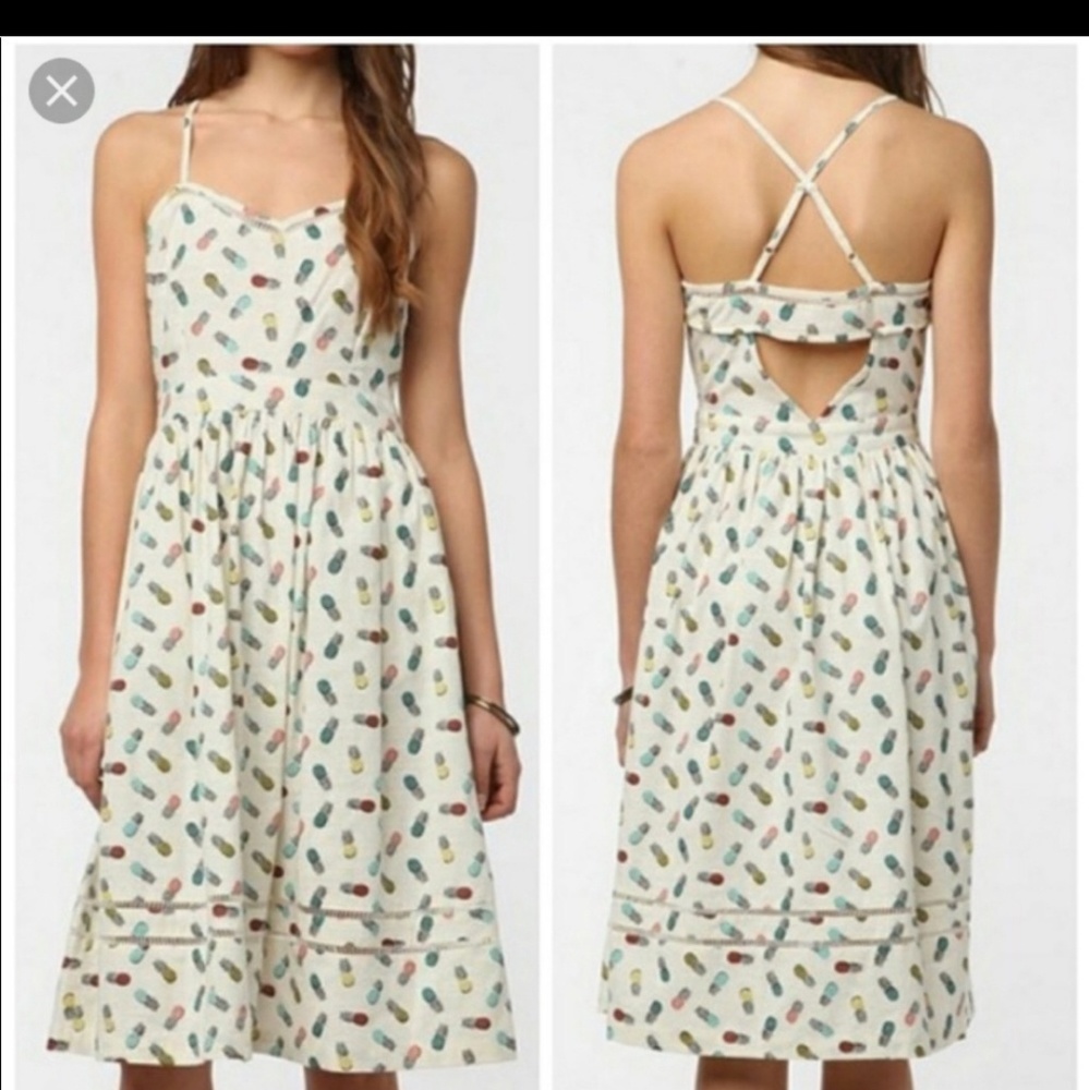 3 x HP🍍 Pineapple Sundress w/ POCKETS! - Picture 1 of 7